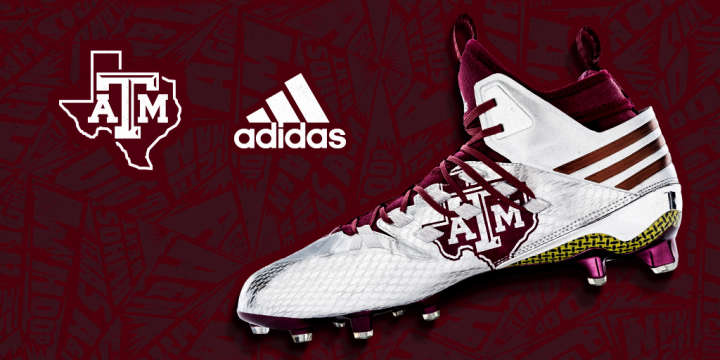 Adidas Aggie Nights cleat