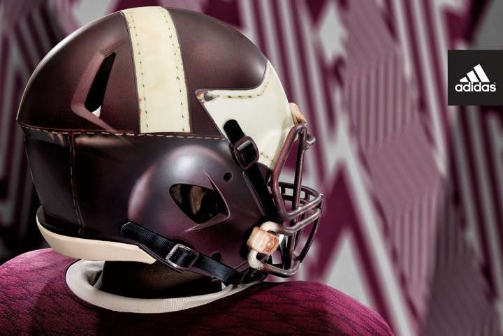 Adidas Aggies 1939 Throwback helmet