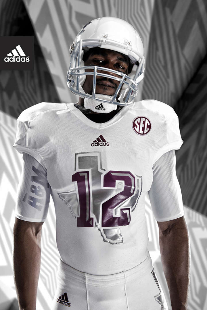 Adidas Aggies IcedOut jersey