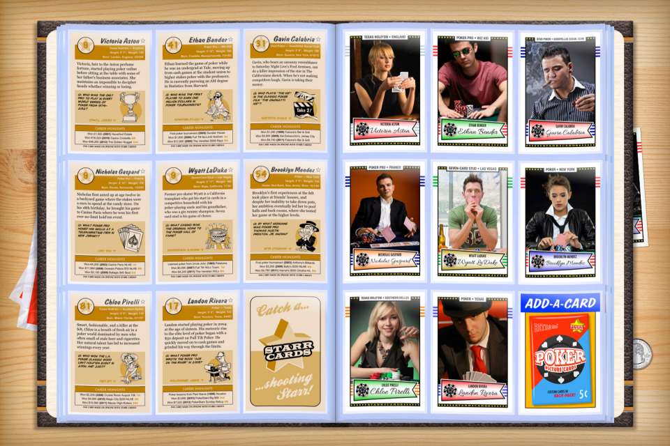 Make your own custom poker cards with Starr Cards.