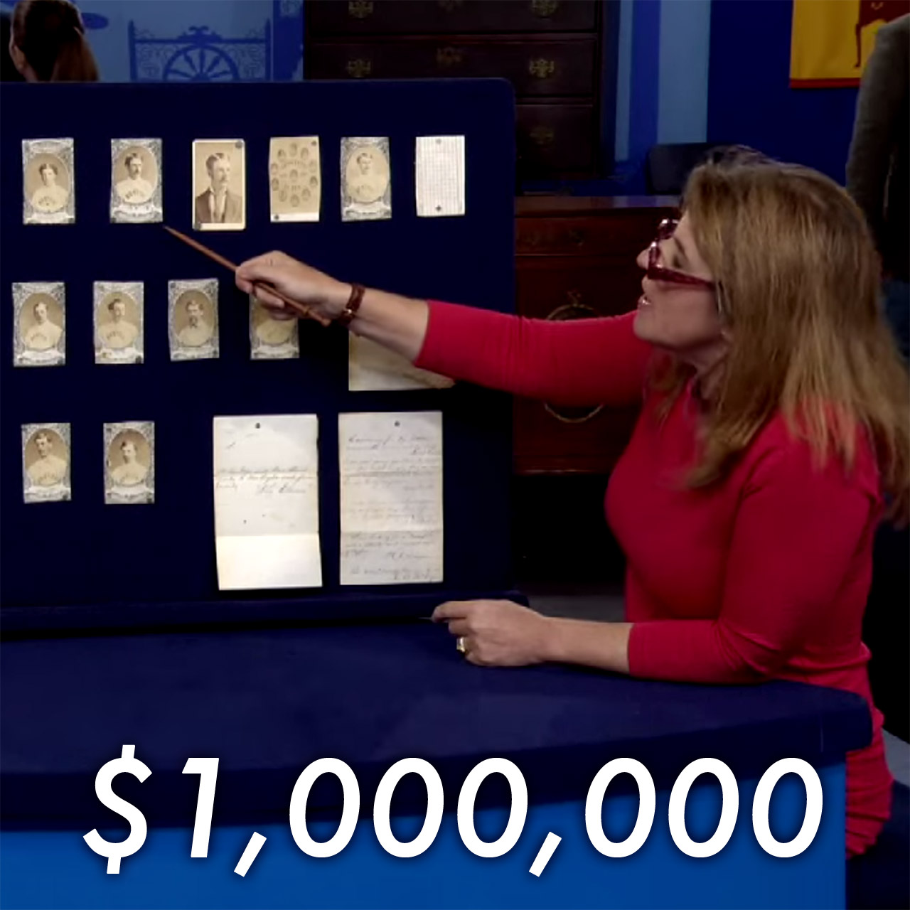 Antique Road Show's Leila Dunbar values baseball cards at $1 million