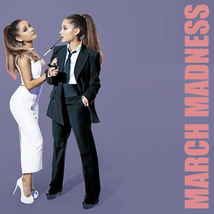 Ariana Grande explains March Madness on SNL