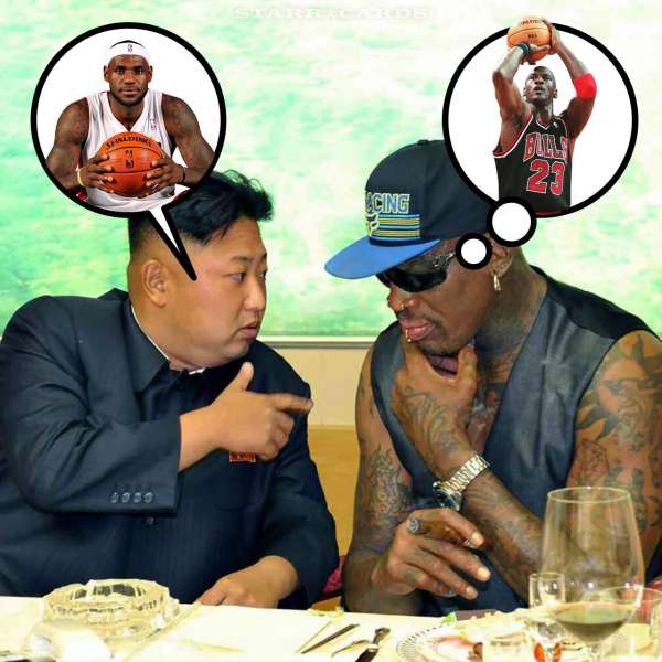 Basketball Diplomacy: Dennis Rodman and Kim Jong-il talk hoops