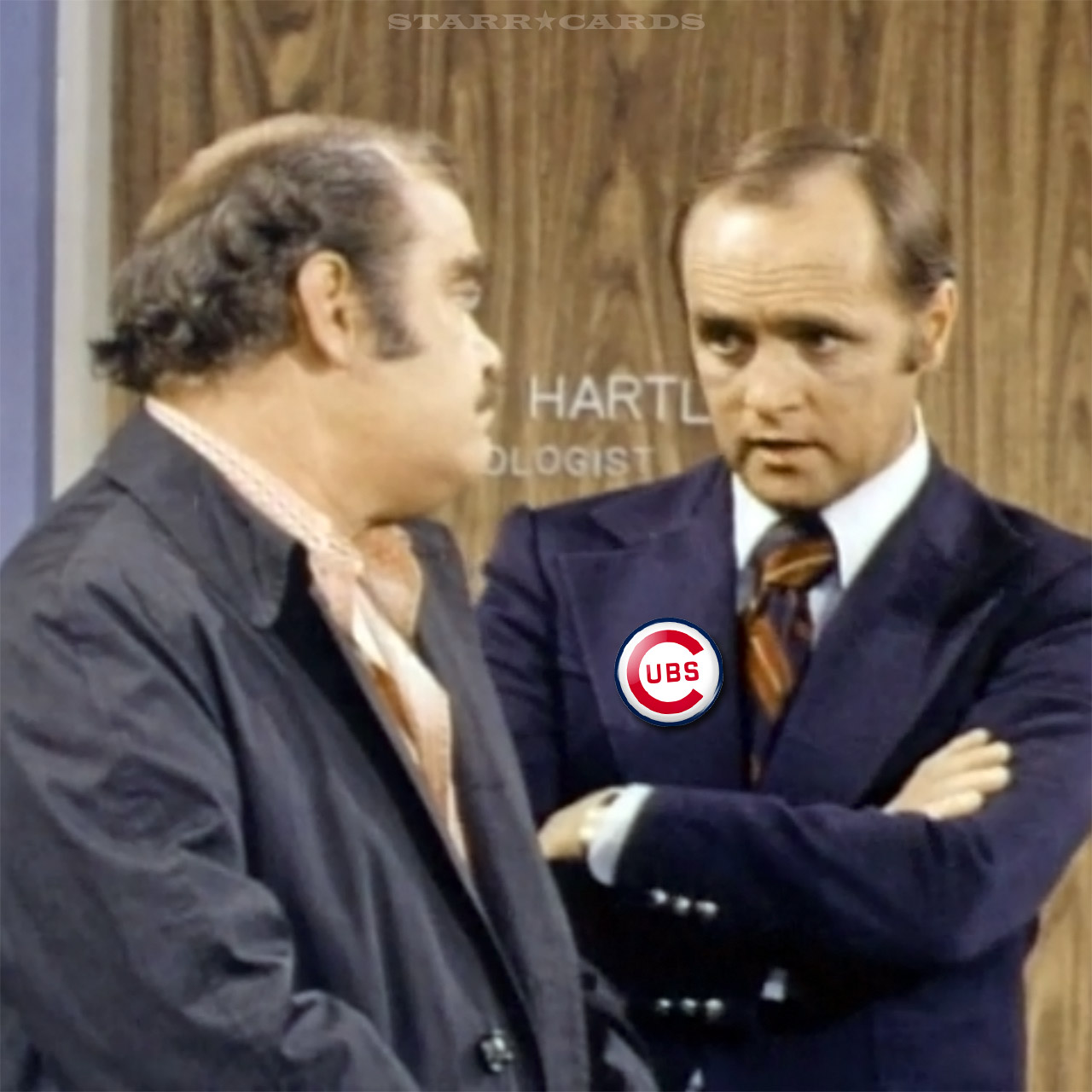 Bob Newhart tries to help Chicago Cubs but "You Can't Win 'Em All"