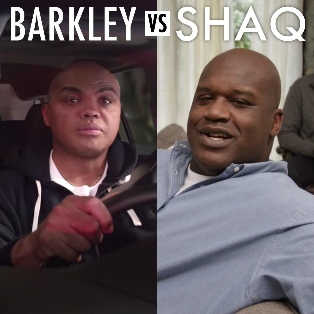 Charles Barkley versus Shaquille O'Neal in March Madness ads
