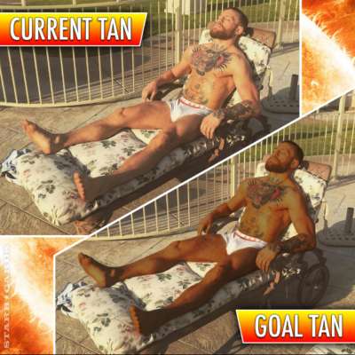 Conor McGregor working on darker tan than Cristiano Ronaldo's