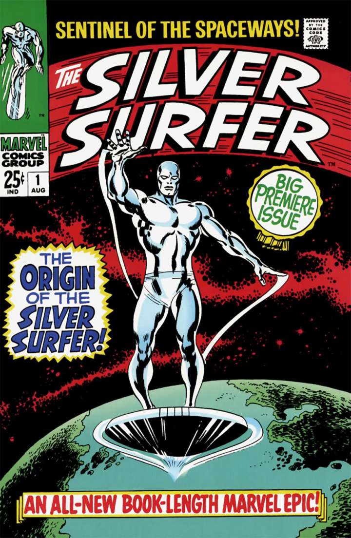 Cover of Silver Surfer Number 1 from Marvel Comics Group