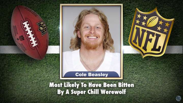 Cowboys' Cole Beasley appears on Tonight Show Superlatives