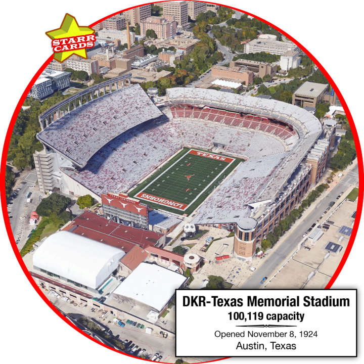 Darrell K Royal–Texas Memorial Stadium, Austin, Texas: Home to the Texas Longhorns
