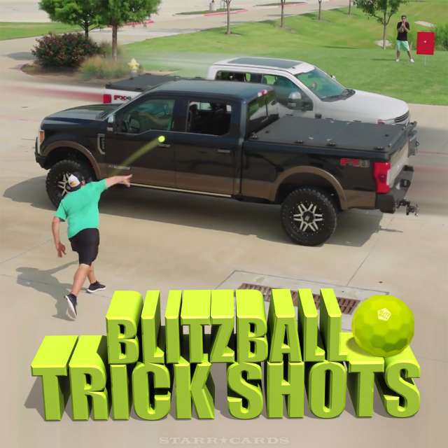Dude Perfect returns for another edition of Blitzball trick shots