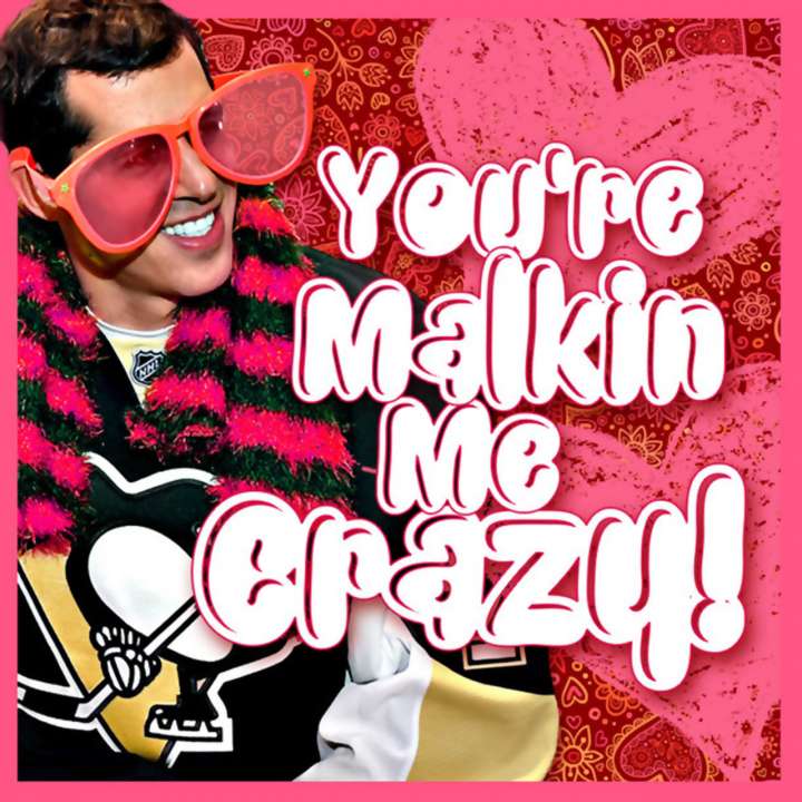 Evgeni Malkin Valentine's Day card
