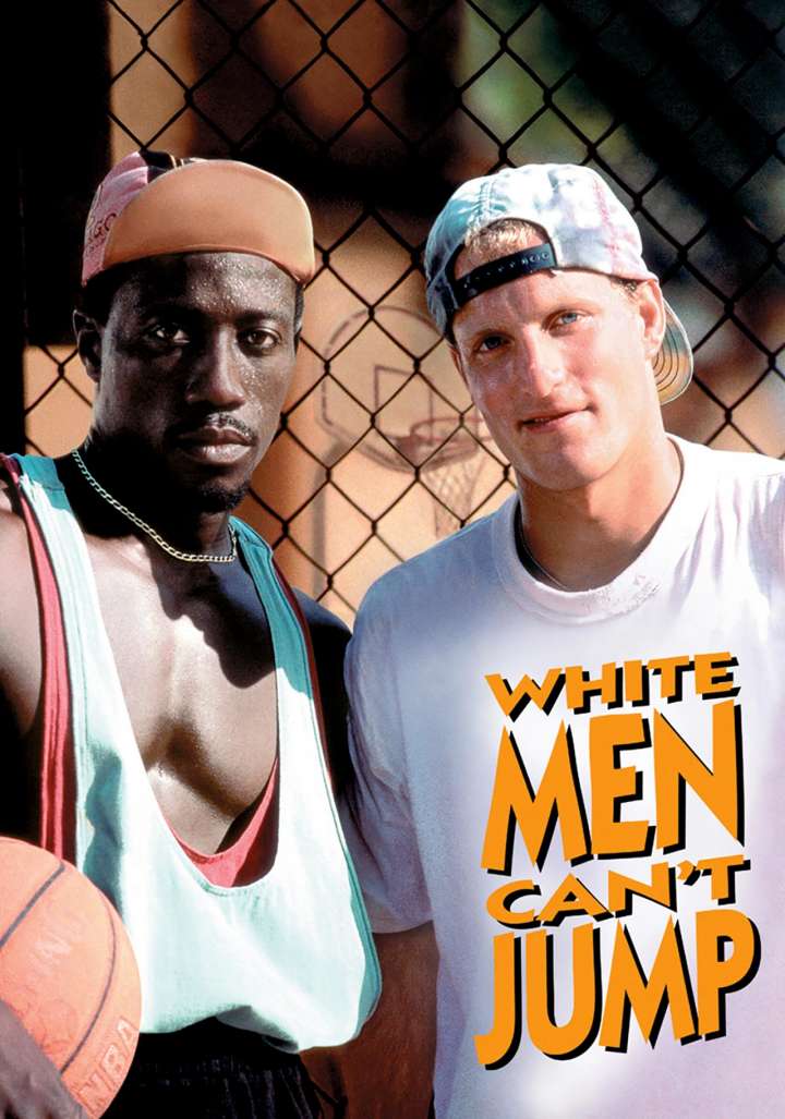Fan art of 'White Men Can't Jump' starring Wesley Snipes and Woody Harrelson