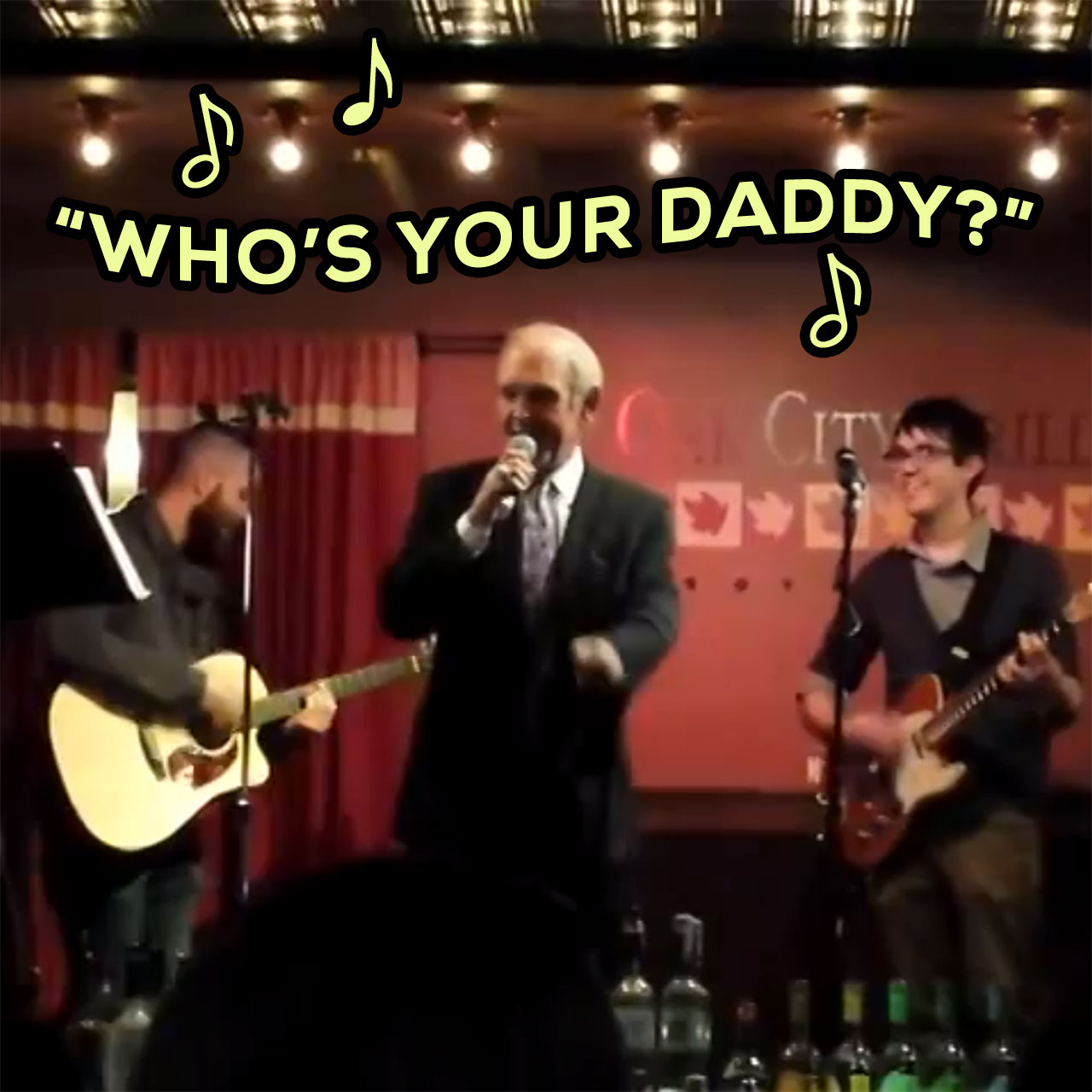 Jim Leyland sings Toby Keith's "Who's Your Daddy?"
