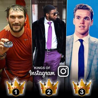 Kings of Instagram: Alex Ovechkin, P.K. Subban, Connor McDavid have most followers among NHL stars