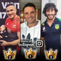 Kings of Instagram: Dan Carter, Sonny Bill Williams, Johnathan Thurston rule rugby