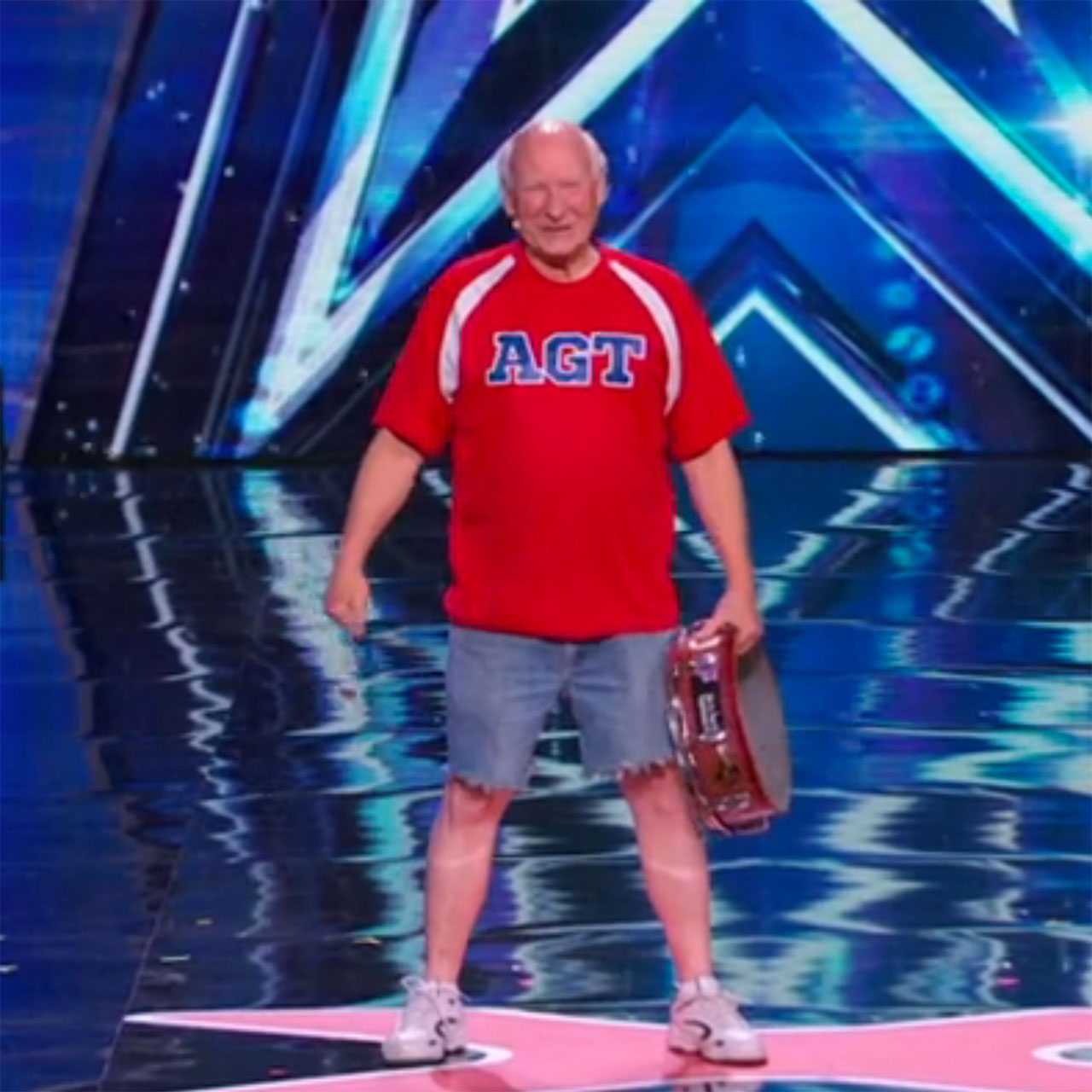 Krazy George gets the wave going on 'America's Got Talent'