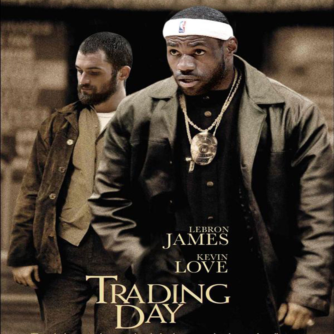 LeBron James and Kevin Love in "Trading Day"