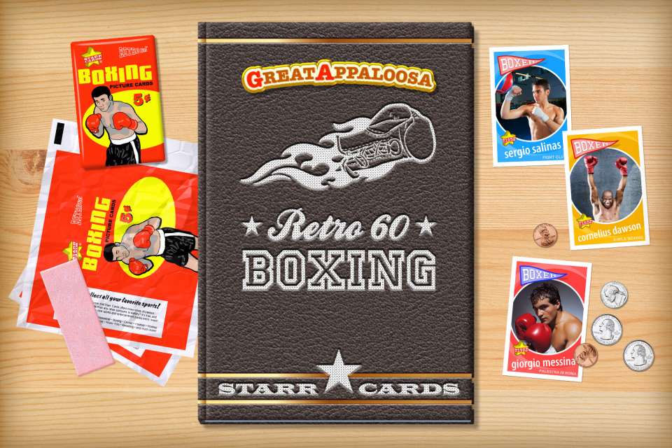 Make your own retro boxing card with Starr Cards.