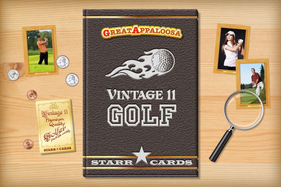 Make your own vintage golf card with Starr Cards.