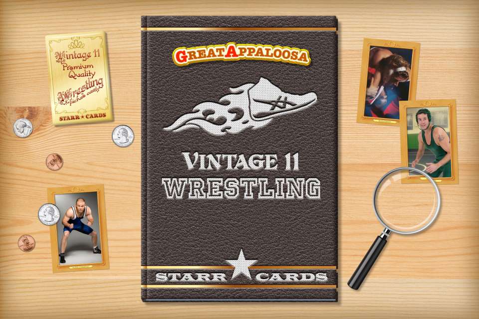 Make your own vintage wrestling card with Starr Cards.