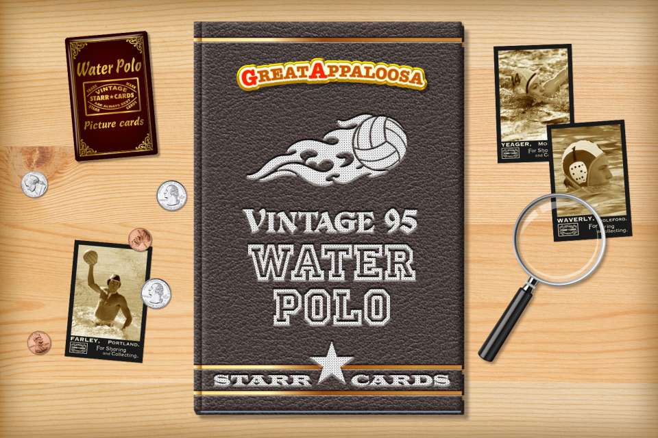 Make your own vintage water polo card with Starr Cards.