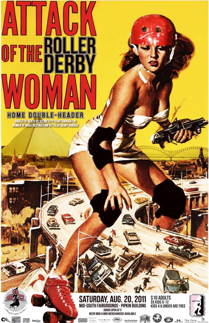Memphis Roller Derby poster
