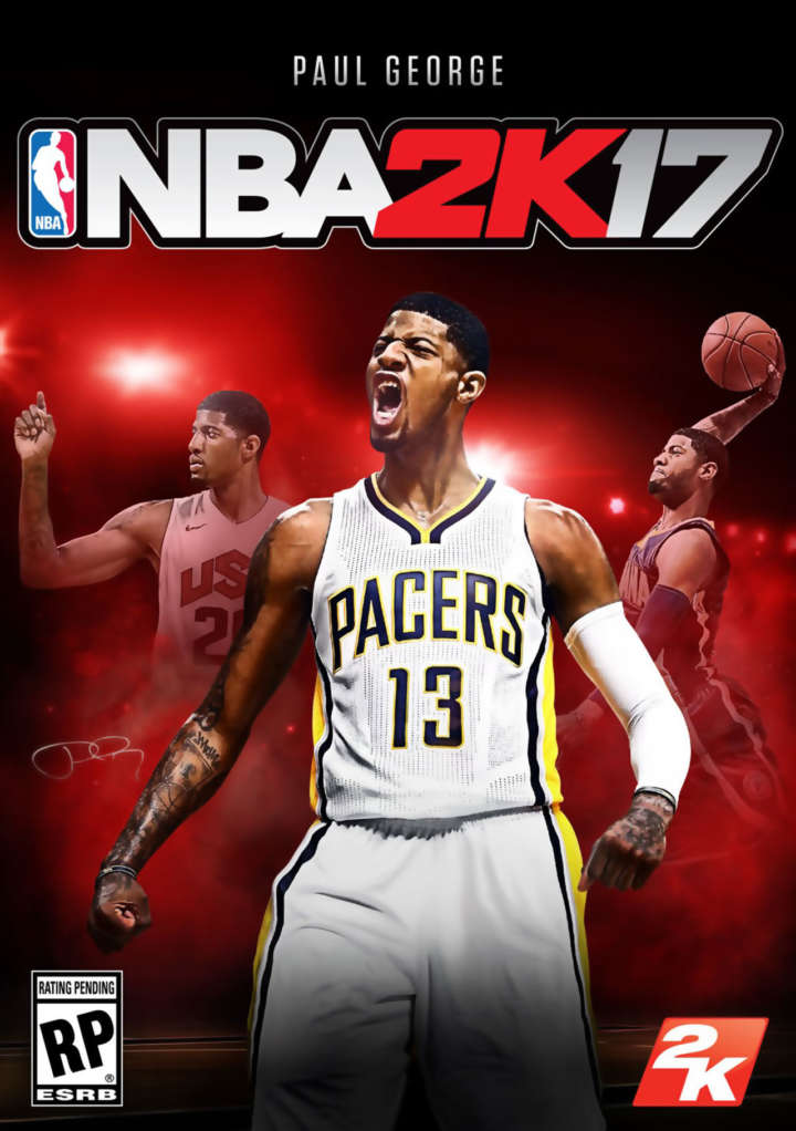 NBA 2K17 features Pacers star Paul George on the cover