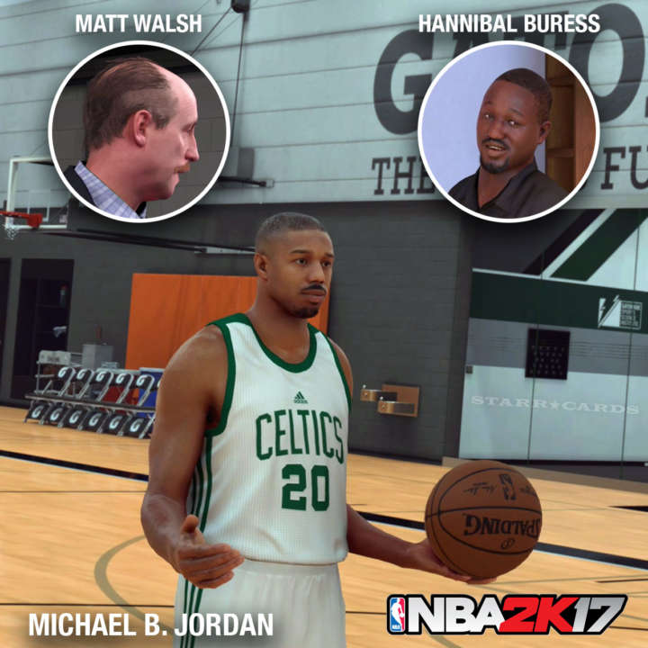 NBA 2K17 MyCareer starring Michael B. Jordan, Matt Judge and Hannibal Buress