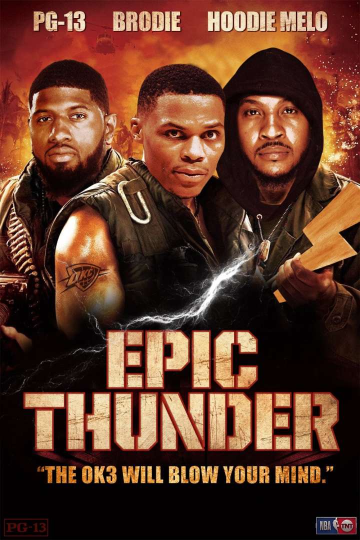 NBA Movie Remakes: Paul George, Russell Westbrook and Carmelo Anthony in 'Epic Thunder'
