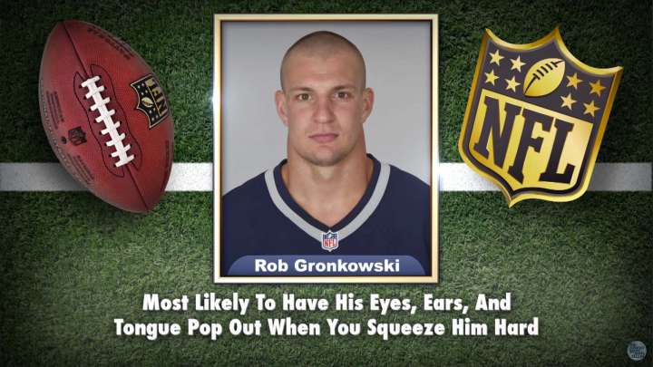 Patriots' Rob Gronkowski makes the list on Tonight Show Superlatives