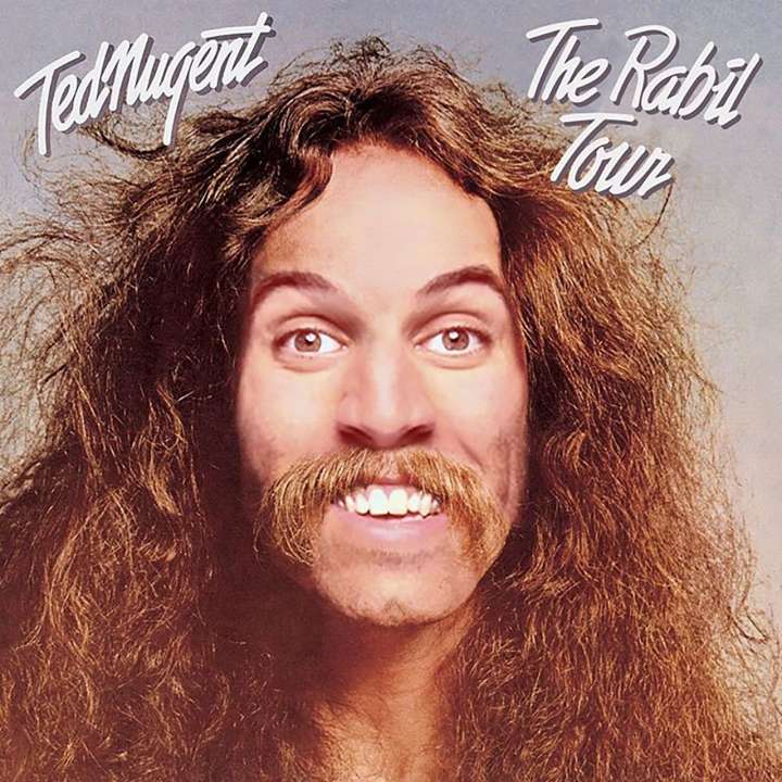 Rabil Tour parody of 'Cat Scratch Fever' album cover from Ted Nugent