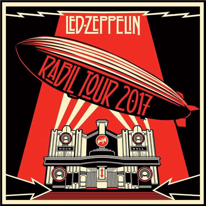 Rabil Tour parody of 'Mothership' album cover from Led Zeppelin