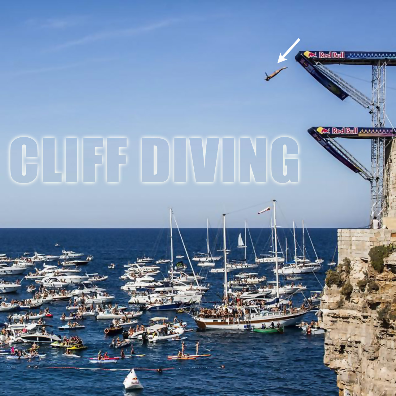 Red Bull Cliff Diving World Series in Italy
