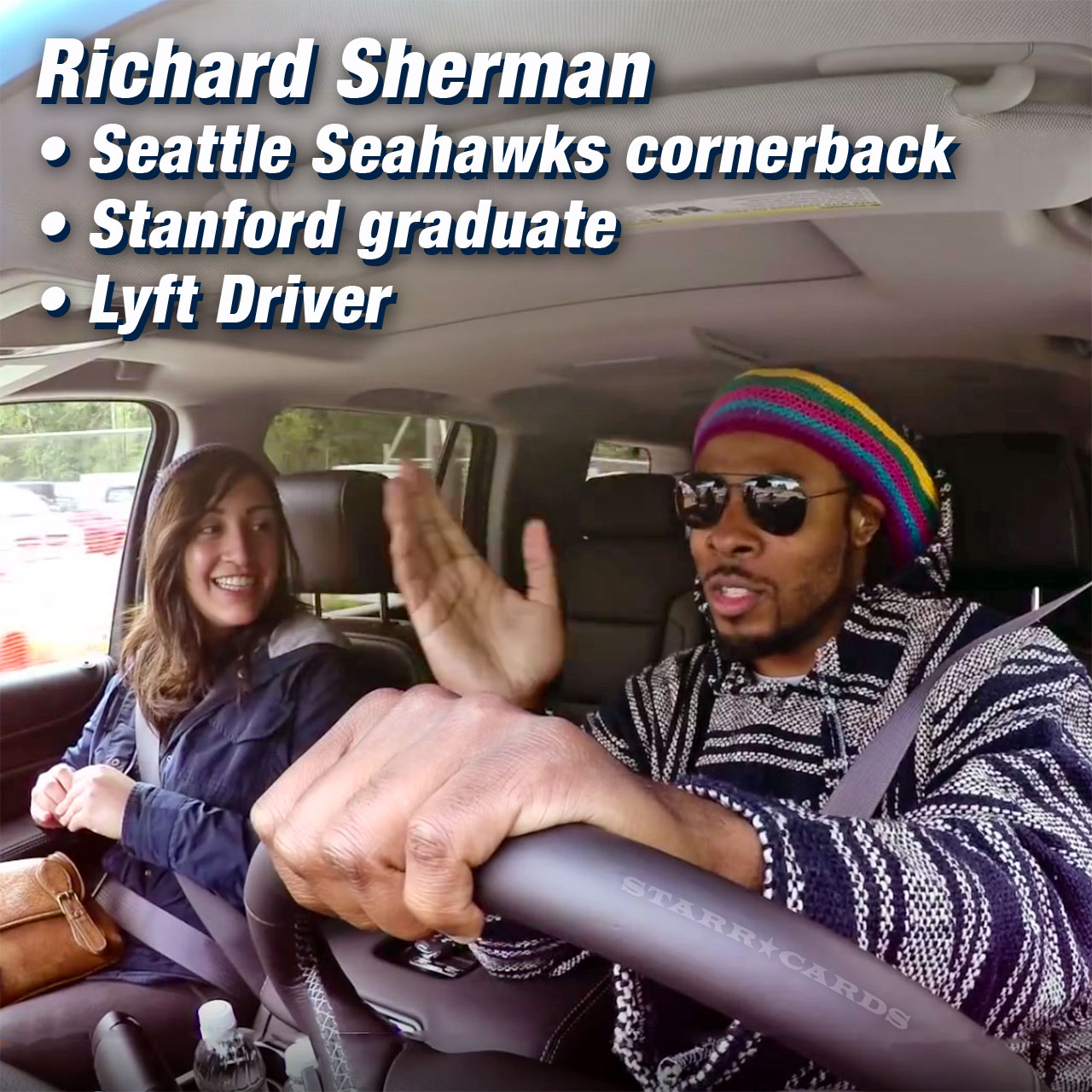 Richard Sherman: professional Lyft driver