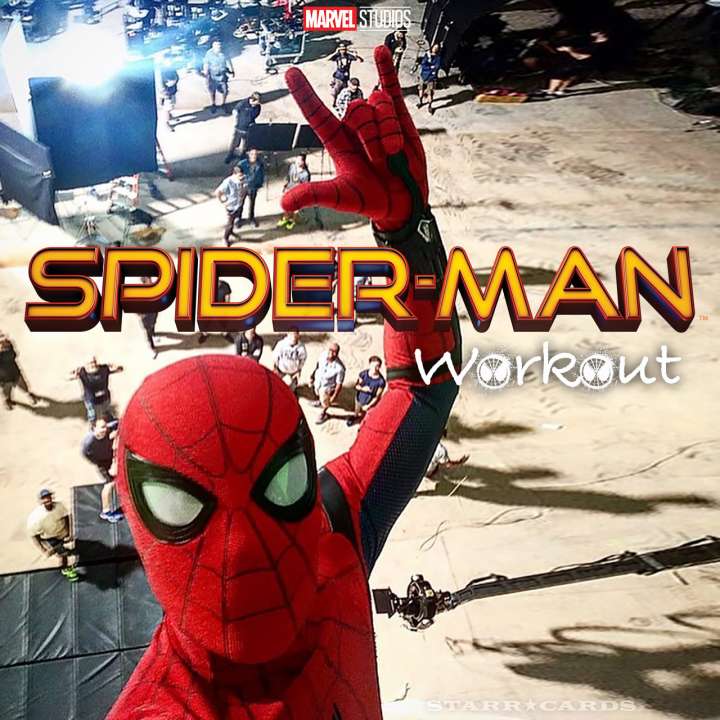 Spider-Man workout starring Tom Holland