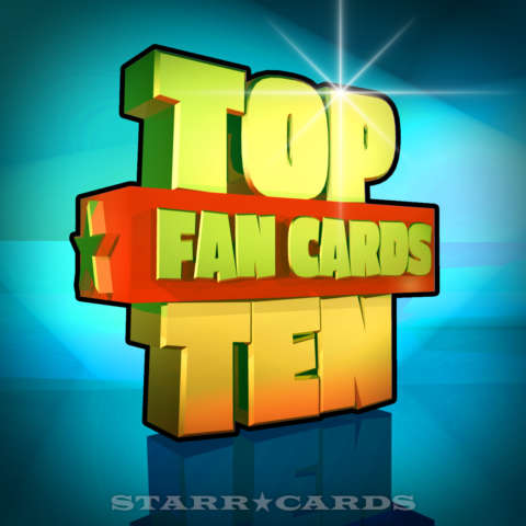 Starr Cards Top Ten Fan Cards 09