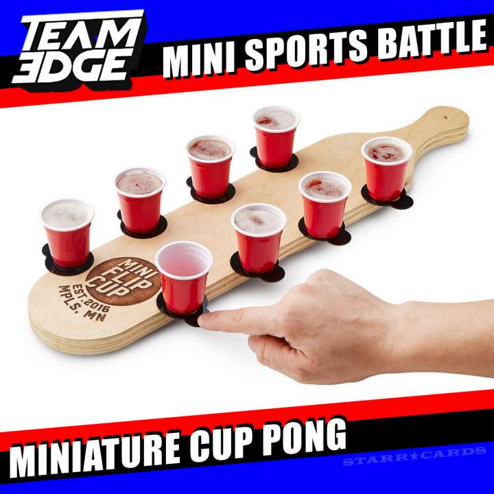 Team Edge Mini Sports Battle: Miniature Cup Pong