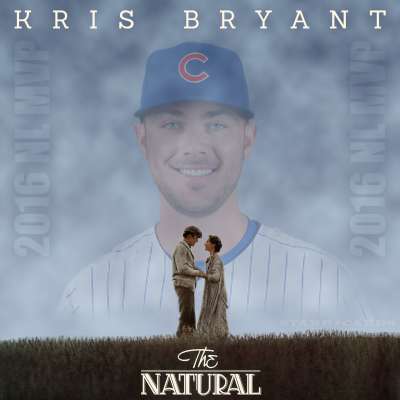 The Natural: 2016 NL MVP Chicago Cubs third baseman Kris Bryant