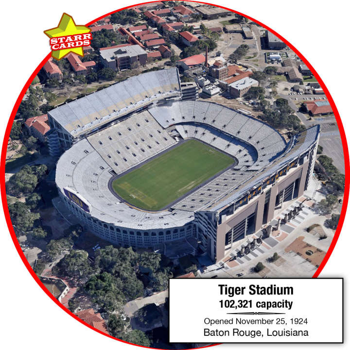 Tiger Stadium, Baton Rouge, Louisiana: Home to the LSU Tigers