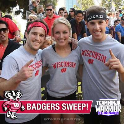 Wisconsin Badgers reign supreme at 'Team Ninja Warrior: College Madness' championship