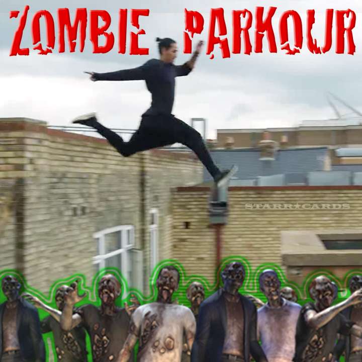 Zombie Parkour: Surviving the zombie apocalypse with freerunning