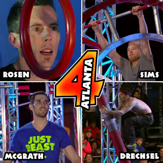 American Ninja Warrior Atlanta Finals finishers