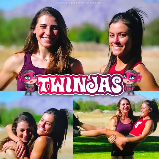 'American Ninja Warrior' Twinjas: Gymnasts Kacy Catanzaro and Barclay Stockett