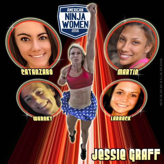 American Ninja Women: Jessie Graff, Kacy Catanzaro, Meagan Martin, Michelle Warnky, Jesse Labreck