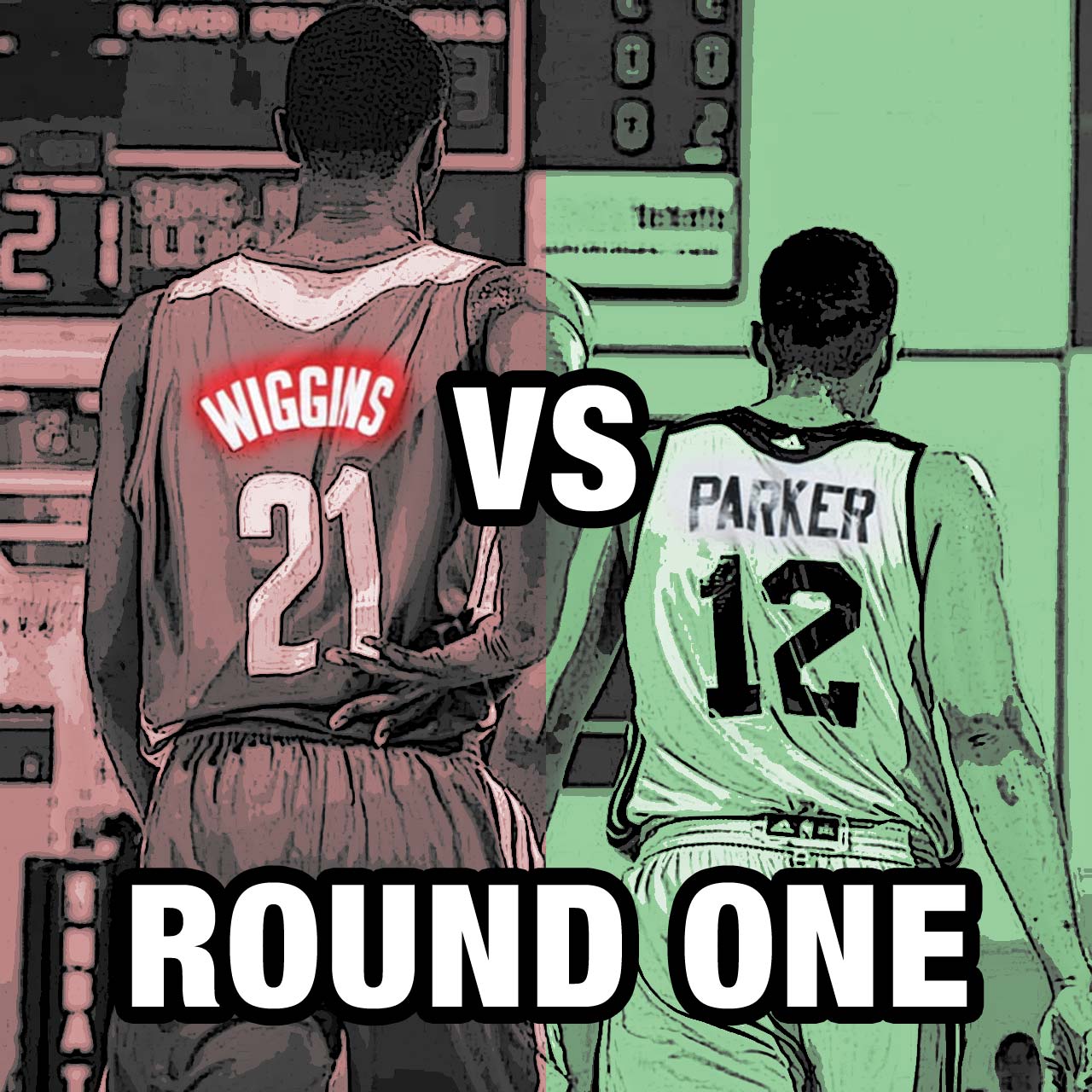 Round One: Andrew Wiggins vs. Jabari Parker