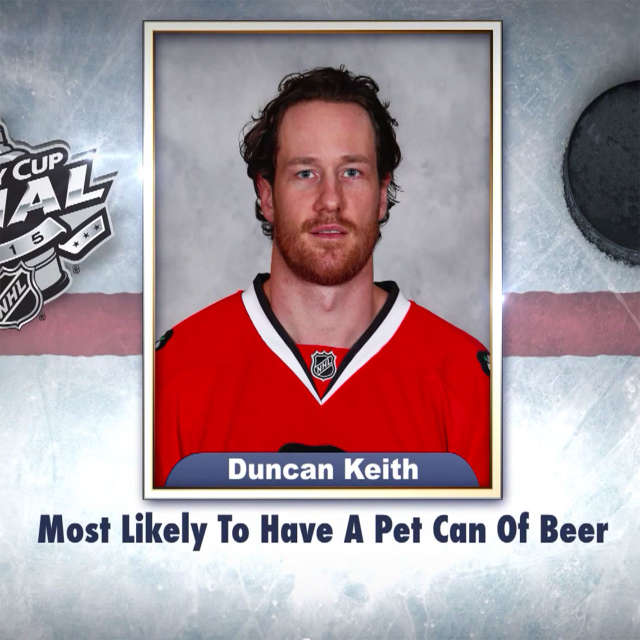 Blackhawks' Duncan Keith on "Tonight Show Superlatives" read by Jimmy Fallon