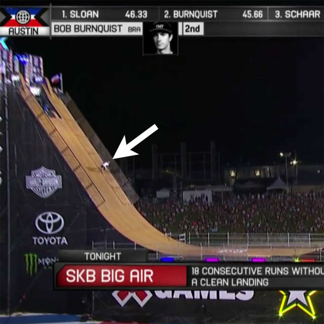 Bob Burnquist claims Skateboard Big Air gold at X Games Austin 2015