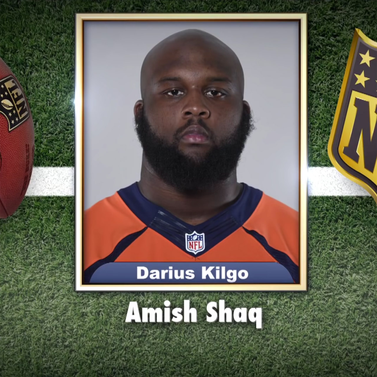 Broncos' Darius Kilgo named "Amish Shaq" on 'The Tonight Show Starring Jimmy Fallon'