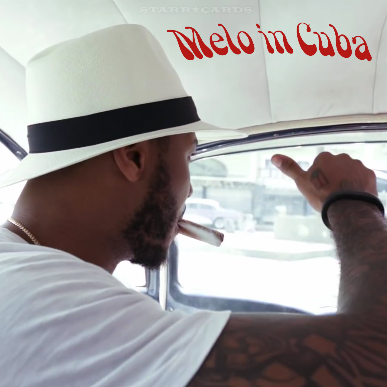 Carmelo Anthony in Cuba