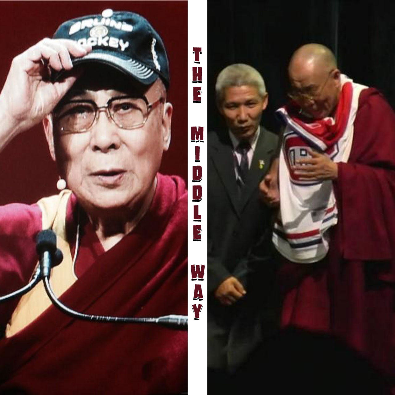 Dalai Lama opts for the Middle Way with Bruins and Habs